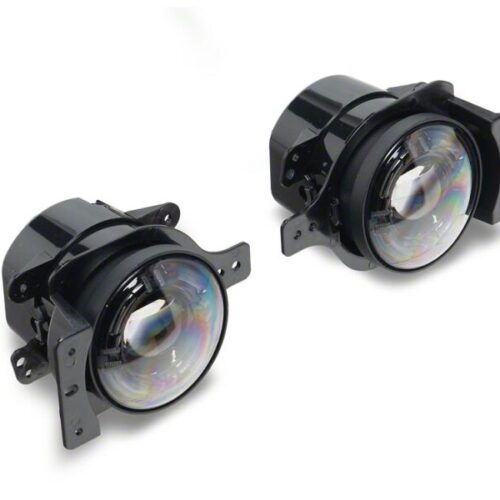 Raxiom for 2018-2026 Jeep Wrangler JL V2 LED Fog Lights with Amber Turn Signal