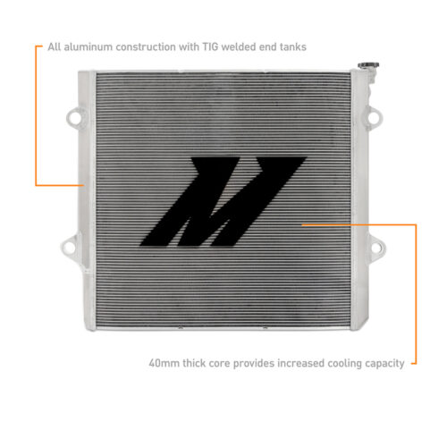 Mishimoto Performance Aluminum Radiator for 10-23 Lexus GX460 4.6L - Image 2