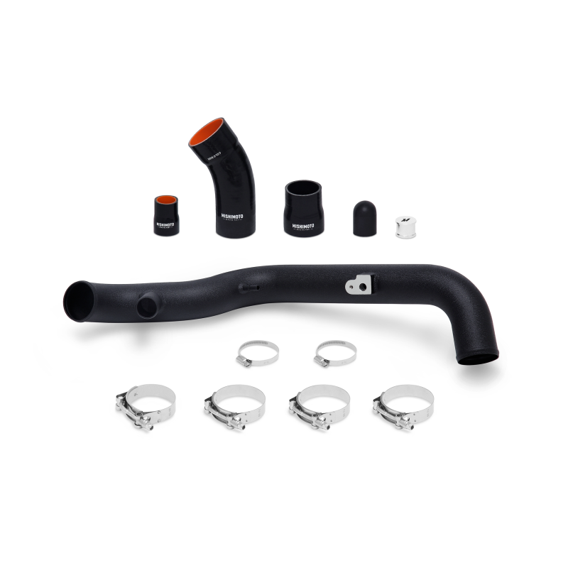 Mishimoto Intercooler Pipe Kit - Wrinkle Black for 2014+ Ford Fiesta ST Cold-Side - Image 2
