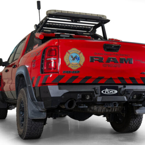 Addictive Desert Designs for 2025 Ram RHO Stealth Fighter Rear Bumper - Image 8