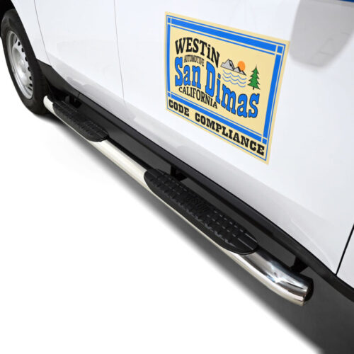 Westin 22-24 Ford Maverick PRO TRAXX 4 Oval Nerf Step Bars Polished - Image 4