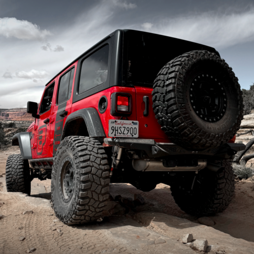 Alternative view of Progressive 07-18 Wrangler (JK) STR 47 Series 2.0 Remote Res Rear Shocks (Pair) - 1.5-3.0in