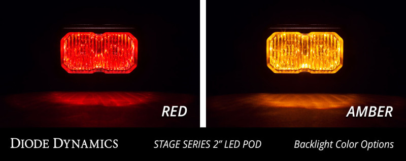 Diode Dynamics Stage Series 2 In LED Pod Sport - White Driving Standard ABL (Pair) - Image 6