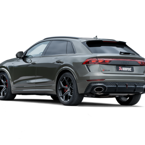 Akrapovic Race Line Exhaust System Titanium (link pipe CO-AU/T/5 required) for 2025 Audi RSQ8 Evolution