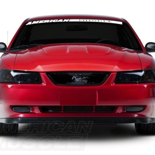 Raxiom for 1999-2004 Ford Mustang Axial Series Projector Headlights- Black Housing (Smoked Lens) - Image 4