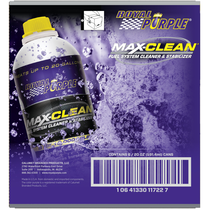 Royal Purple Max-Clean Fuel System Cleaner & Stabilizer - 20oz - Image 3