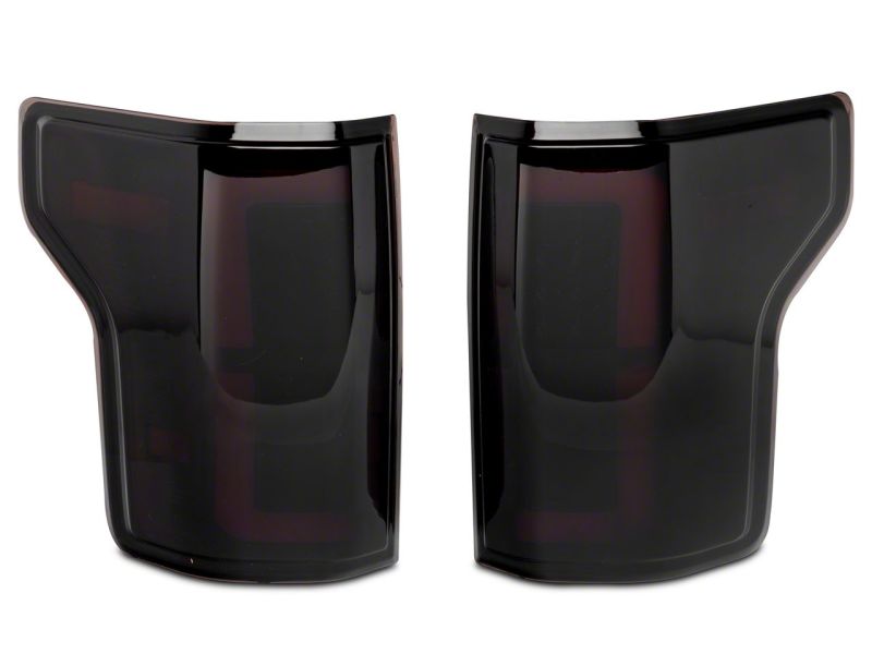 Raxiom for 2015-2017 Ford F-150 Axial Series LED Tail Lights- Black Housing (Smoked Lens) - Image 2