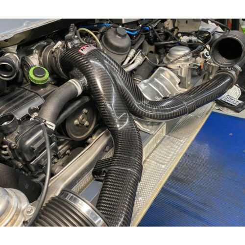 Porsche 991.2 Turbo / Turbo S IPD High Flow Carbon Y-Pipe (2017-2019) - Image 9