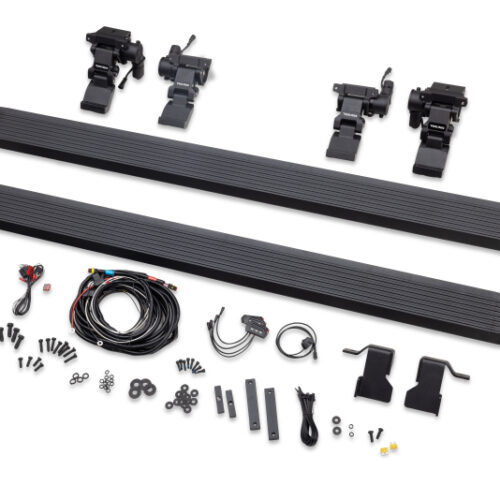 RealTruck 20450674PC 18-24 Jeep Wrangler 4dr VoltStep Electric Running Board Kit (Drilling Req.) - Tex. Blk - Image 3