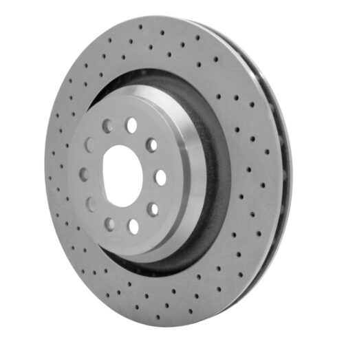 DFC 14-22 Maserati Ghibli Rear Drilled Brake Rotor - Image 2