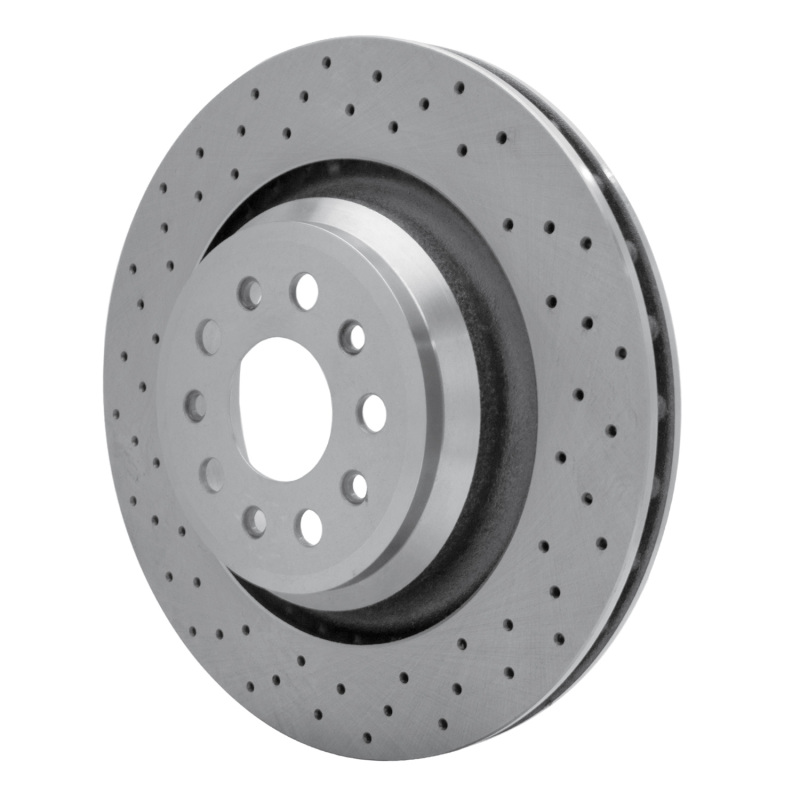 DFC 14-22 Maserati Ghibli Rear Drilled Brake Rotor - Image 2