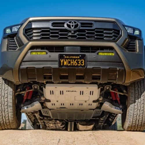 Rival 2024-Present Toyota Tacoma 4th Gen Aluminum Lower Controls Skid Plate - Image 8