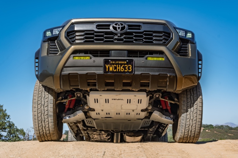 Rival 2024-Present Toyota Tacoma 4th Gen Aluminum Lower Controls Skid Plate - Image 8
