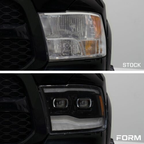 Form Lighting 2009-2018 Ram 1500/2500/3500 Sequential LED Projector Headlights (Pair) - Image 6