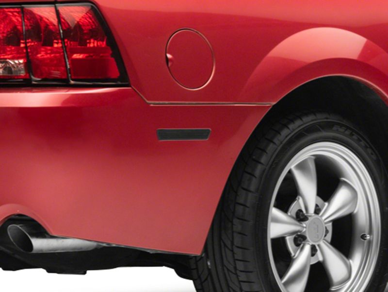 Raxiom for 1999-2004 Ford Mustang Axial Series LED Rear Side Marker Lights- Smoked - Image 4