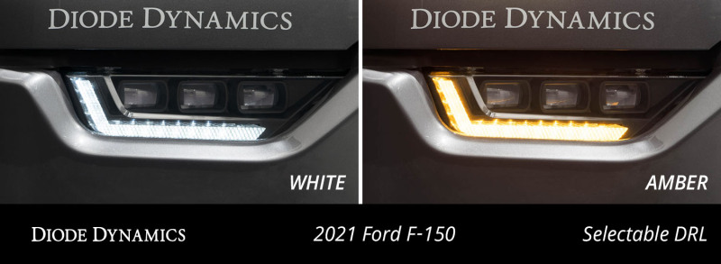 Diode Dynamics 21-23 Ford F-150 Elite Fog Lamps - White - Image 8