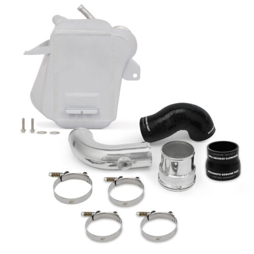 Mishimoto Intercooler - Micro-Wrinkle Silver for 2017+ Ford 6.7L Powerstroke Air-To-Water