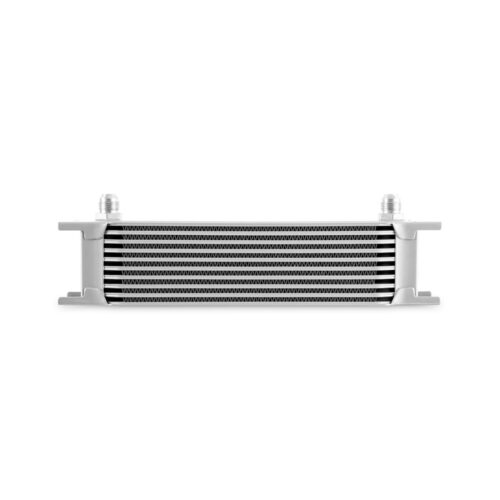 Mishimoto Universal -8AN 10 Row Oil Cooler - Silver - Image 2