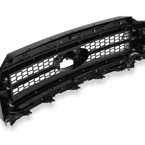 Raxiom for 2021-2023 Ford F-150/ Exc.Raptor CXR Series LED Upper Replacement Grille with White DRL- Black - Image 4