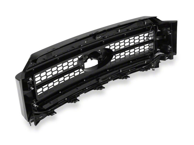 Raxiom for 2021-2023 Ford F-150/ Exc.Raptor CXR Series LED Upper Replacement Grille with White DRL- Black - Image 4