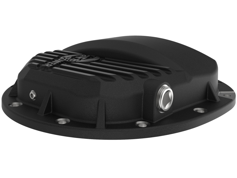 aFe Power Pro Series AAM 9.5/9.76 Rear Diff Cover Black w/Mach Fins 14-19 GM Silverado/Sierra 1500 - Image 5
