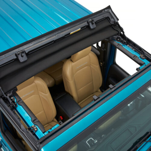 Bestop 20-26 Jeep Gladiator / 18-26 Wrangler JL Sunrider For Hardtop (Premium Black Twill) - Image 5