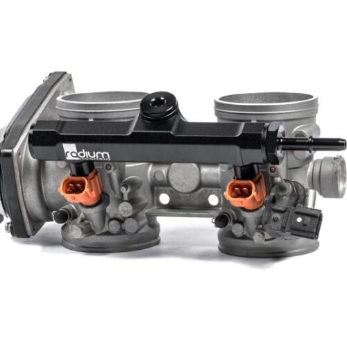 Alternative view of Radium Off-Road Fuel Rail Kawasaki Teryx KRX 1000
