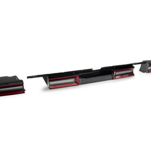 Alternative view of Raxiom for 2008-2014 Dodge Challenger LED Tail Lights- Black Housing Red Lens