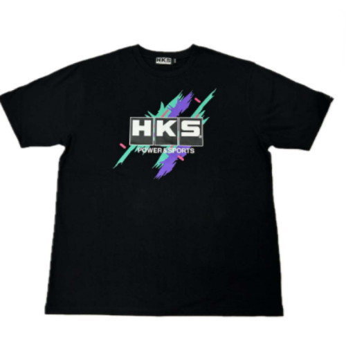HKS T-SHIRT SUPER RACING v2 BLACK XL