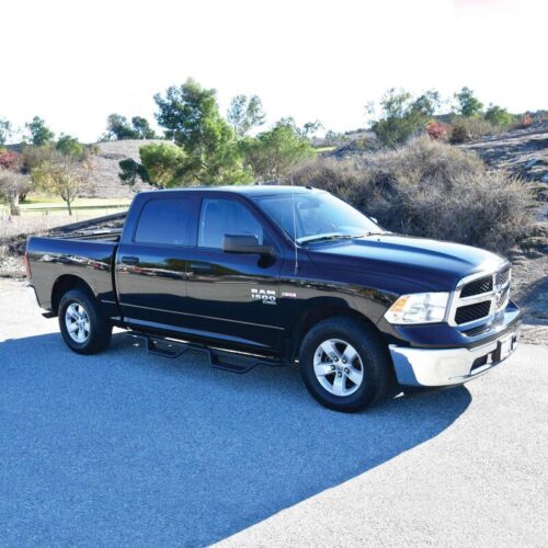 Westin 19-23 RAM 1500 Classic Crew Cab Outlaw Drop Nerf Step Bars - Textured Black - Image 7