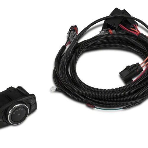 Raxiom 15-17 Ford Mustang V6 Headlight and Fog Light Switch with Wiring Harness - Image 4