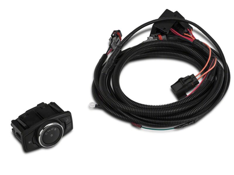 Raxiom 15-17 Ford Mustang V6 Headlight and Fog Light Switch with Wiring Harness - Image 4