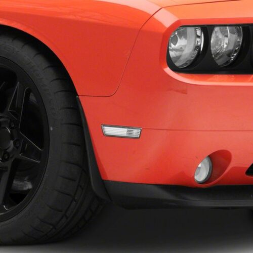 Raxiom for 2008-2014 Dodge Challenger Axial Series Side Marker Lamps- Clear - Image 6