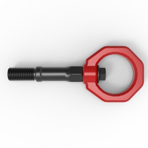 aFe Power 20-24 Chevrolet C8 Corvette Rear Tow Hook - Red - Image 5