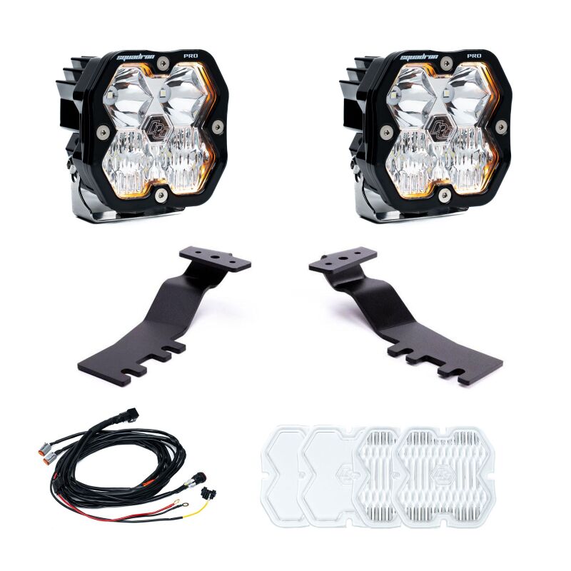 Baja Designs for 2025+ Toyota 4Runner Squadron Pro 2.0 A-Pillar Kit (Driving/Combo) - Clear