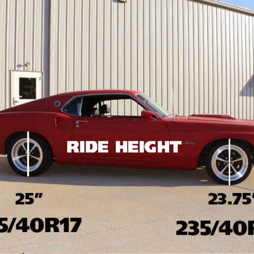 Ridetech 67-70 Ford Mustang Composite Leaf Spring w/ HQ Shock Kit - 2in Drop - Image 2