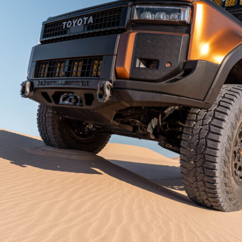 DV8 Offroad 24-26 Toyota Land Cruiser Spec Series Front Bumper - Image 4