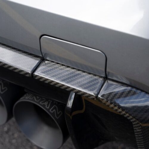 Dinan for 21-27 BMW M3/M4 (G80/G82/G83) Carbon Fiber Rear Diffuser Surround - Image 5