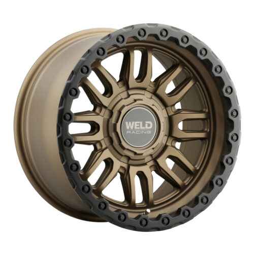 Weld Off-Road Swift 17x9in - 5x114.3 / 5x127 BP - ET-12 - 78.1mm CB- Satin Bronze Wheel & Black Ring - Image 3