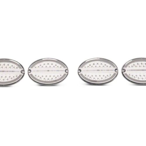 Alternative view of Raxiom for 1997-2004 Chevrolet Corvette C5 Axial Series LED Tail Lights- Chrome Housing (Clear Lens)