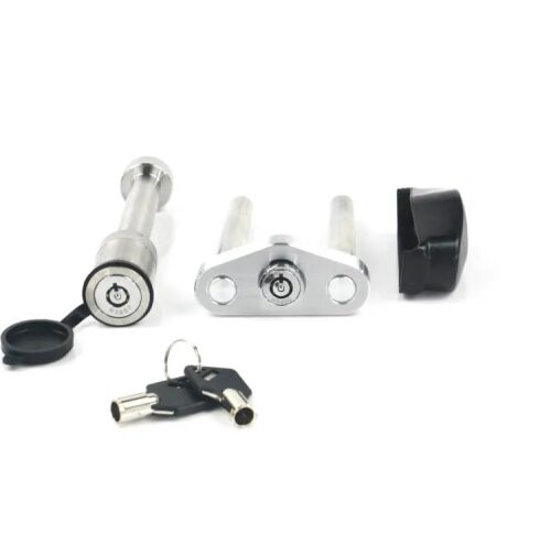 Weigh Safe WS06 Dual Pin Lock Plate Key Assembly - Hitch Locking Pin Combo Keyed Alike (WS03 + WS05)