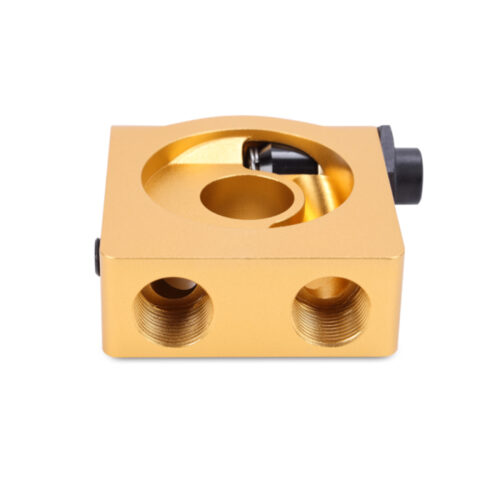 Mishimoto Oil Sandwich Plate w/ Rear-Mounted Thermostat - Image 4