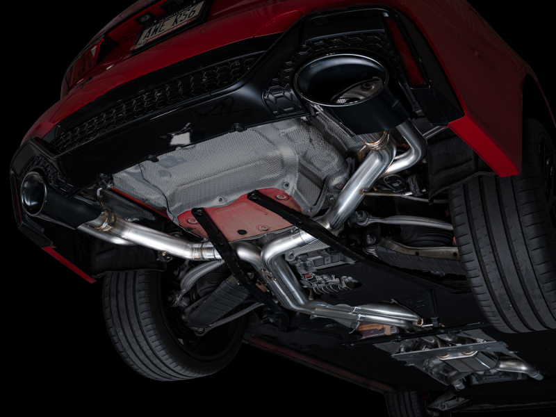 AWE Tuning SwitchPath Cat-Back Exhaust - Diamond Black Tips for 21-23 Audi C8 RS6/RS7 - Image 5