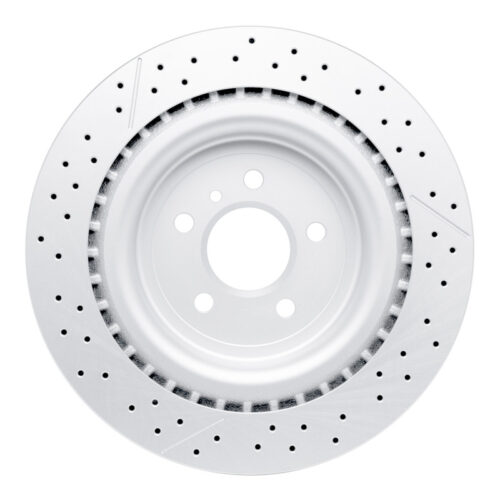 DFC 12-19 Mercedes-Benz GLS63 AMG Rear Drilled GeoSPEC Coated Rotor and Slotted - Image 5