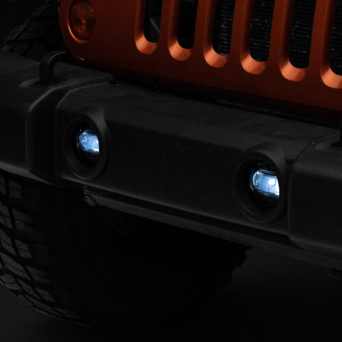 Raxiom for 2007-2022 Jeep Wrangler JK/JL Axial Series LED Fog Lights - Image 5