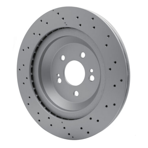 DFC 14-21 Mercedes-Benz S550E Rear Drilled GeoSPEC Coated Rotor - Image 4