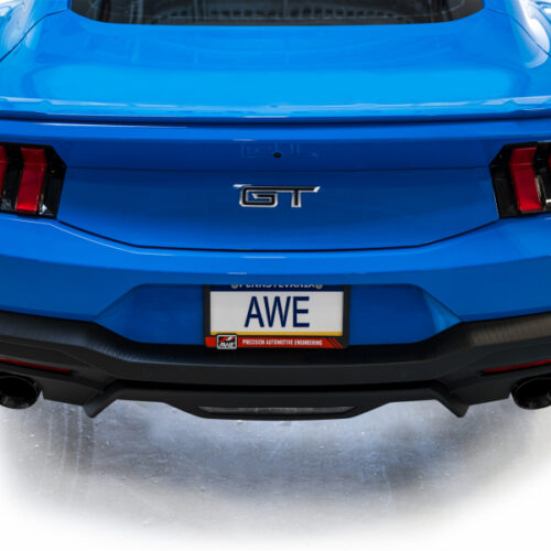 AWE Tuning Exhaust w/ Dual Diamond Black Tips for 2024 Ford Mustang GT Fastback S650 RWD Touring Catback - Image 7