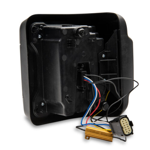 Raxiom for 2018-2022 Jeep Wrangler JL Axial Series Plateau LED Tail Lights- Black Housing (Smoked Lens) - Image 6