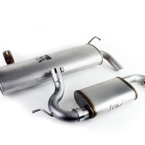 aFe Power MACHForce XP 07-17 Jeep Wrangler V6-3.6/3.8L 409 SS 2.5in Axle-Back Exhaust - Image 8