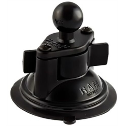 Alternative view of sPOD Ram Mount Suction Cup Twist Lock Base 3.3in w/1in Ball